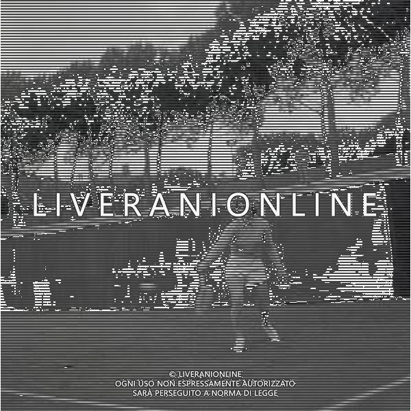 1950 ROMA FORO ITALICO TORNEO INTERNAZIONALE DI TENNIS NELLA FOTO IMMAGINI DEI PARTECIPANTI AG ALDO LIVERANI SAS