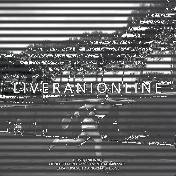 1950 ROMA FORO ITALICO TORNEO INTERNAZIONALE DI TENNIS NELLA FOTO IMMAGINI DEI PARTECIPANTI AG ALDO LIVERANI SAS