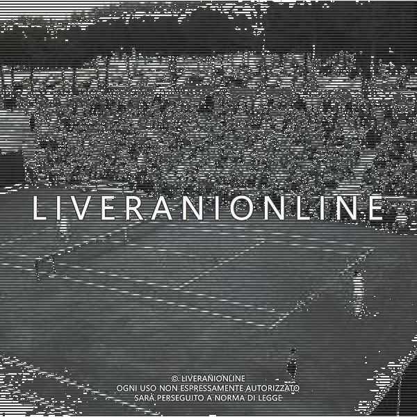 1950 ROMA FORO ITALICO TORNEO INTERNAZIONALE DI TENNIS NELLA FOTO IMMAGINI DEI PARTECIPANTI AG ALDO LIVERANI SAS