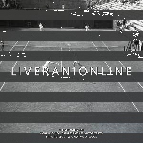 1950 ROMA FORO ITALICO TORNEO INTERNAZIONALE DI TENNIS NELLA FOTO IMMAGINI DEI PARTECIPANTI AG ALDO LIVERANI SAS