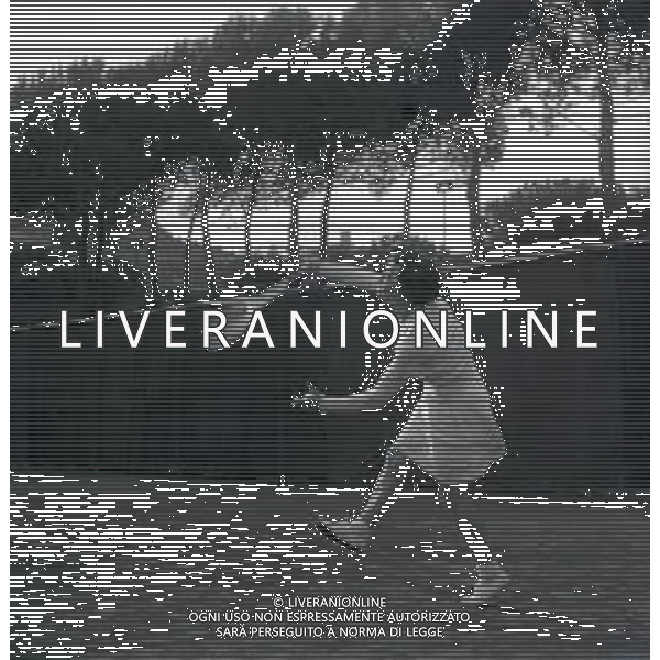 1950 ROMA FORO ITALICO TORNEO INTERNAZIONALE DI TENNIS NELLA FOTO IMMAGINI DEI PARTECIPANTI AG ALDO LIVERANI SAS