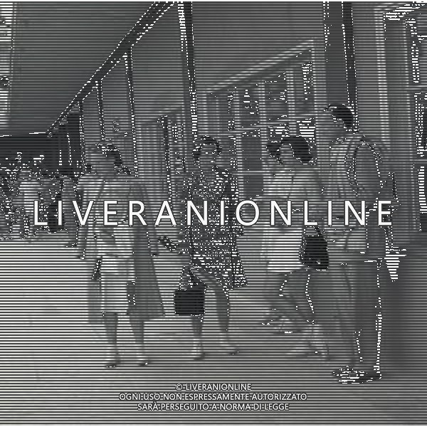 1950 ROMA FORO ITALICO TORNEO INTERNAZIONALE DI TENNIS NELLA FOTO IMMAGINI DEI PARTECIPANTI AG ALDO LIVERANI SAS