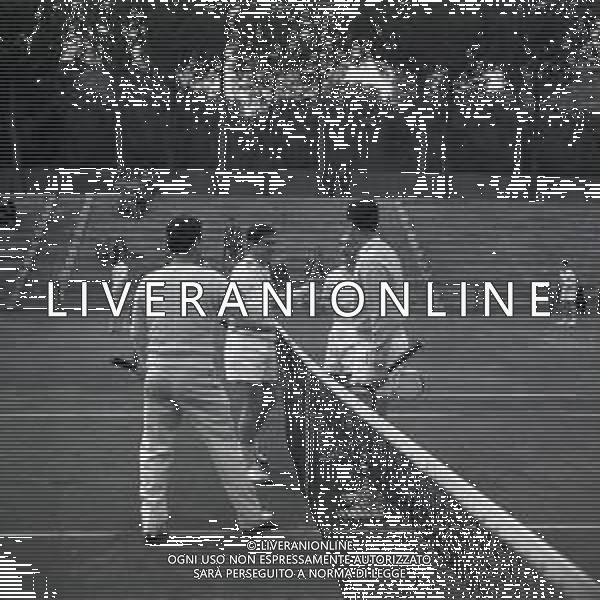 1950 ROMA FORO ITALICO TORNEO INTERNAZIONALE DI TENNIS NELLA FOTO IMMAGINI DEI PARTECIPANTI AG ALDO LIVERANI SAS