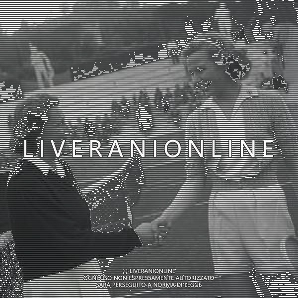 1950 ROMA FORO ITALICO TORNEO INTERNAZIONALE DI TENNIS NELLA FOTO IMMAGINI DEI PARTECIPANTI AG ALDO LIVERANI SAS