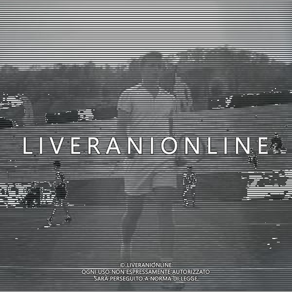 1950 ROMA FORO ITALICO TORNEO INTERNAZIONALE DI TENNIS NELLA FOTO IMMAGINI DEI PARTECIPANTI AG ALDO LIVERANI SAS