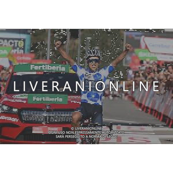 10-09-2022 Vuelta A Espana; Tappa 20 Moralzarzal - Puerto De Navacerrada; 2022, Ineos - Grenadiers; Carapaz Antonio, Richard Antonio; Puerto De Navacerrada; ©SIROTTI / AGENZIA ALDO LIVERANI SAS