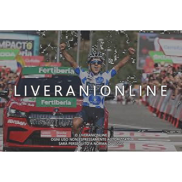 10-09-2022 Vuelta A Espana; Tappa 20 Moralzarzal - Puerto De Navacerrada; 2022, Ineos - Grenadiers; Carapaz Antonio, Richard Antonio; Puerto De Navacerrada; ©SIROTTI / AGENZIA ALDO LIVERANI SAS