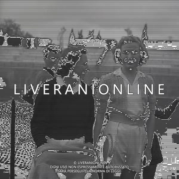 1950 ROMA FORO ITALICO TORNEO INTERNAZIONALE DI TENNIS NELLA FOTO IMMAGINI DEI PARTECIPANTI AG ALDO LIVERANI SAS