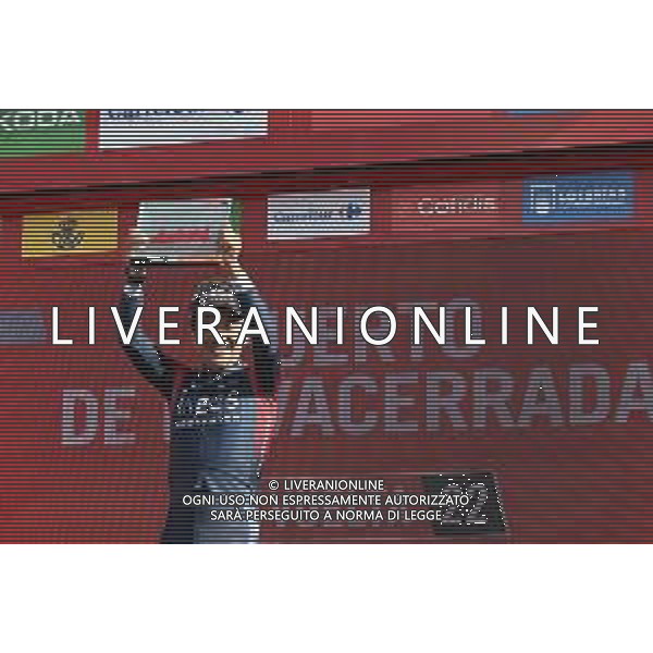 10-09-2022 Vuelta A Espana; Tappa 20 Moralzarzal - Puerto De Navacerrada; 2022, Ineos - Grenadiers; Carapaz Antonio, Richard Antonio; Puerto De Navacerrada; ©SIROTTI / AGENZIA ALDO LIVERANI SAS