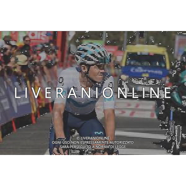 10-09-2022 Vuelta A Espana; Tappa 20 Moralzarzal - Puerto De Navacerrada; 2022, Movistar; Muhlberger, Gregor; Puerto De Navacerrada; ©SIROTTI / AGENZIA ALDO LIVERANI SAS
