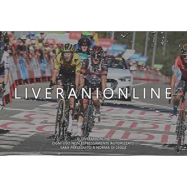 10-09-2022 Vuelta A Espana; Tappa 20 Moralzarzal - Puerto De Navacerrada; 2022, Uae Emirates; Polanc, Jan; Puerto De Navacerrada; ©SIROTTI / AGENZIA ALDO LIVERANI SAS