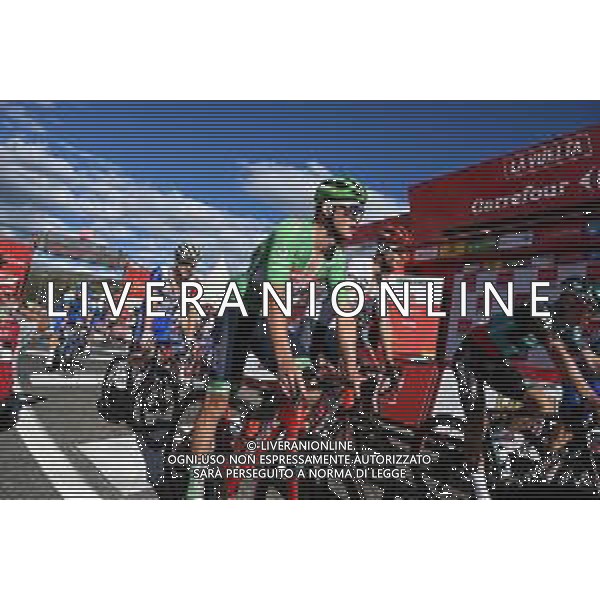 10-09-2022 Vuelta A Espana; Tappa 20 Moralzarzal - Puerto De Navacerrada; 2022, Trek - Segafredo; Pedersen, Mads; Puerto De Navacerrada; ©SIROTTI / AGENZIA ALDO LIVERANI SAS
