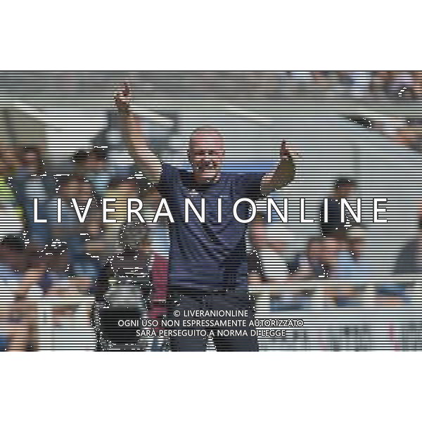 © TVRG Massimiliano Alvini allenatore Cremonese Atalanta vs Cremonese Bergamo 11-09-2022 Gewiss Stadium - Stadio Atleti Azzurri d\'Italia Campionato Serie A TIM - 6a giornata foto Roberto Garavaglia/ag. Aldo Liverani sas/AGENZIA ALDO LIVERANI SAS
