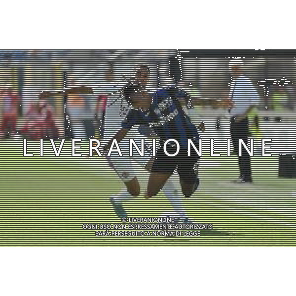 © TVRG Brandon Soppy (Atalanta) e Charles Pickel (Cremonese) Atalanta vs Cremonese Bergamo 11-09-2022 Gewiss Stadium - Stadio Atleti Azzurri d\'Italia Campionato Serie A TIM - 6a giornata foto Roberto Garavaglia/ag. Aldo Liverani sas/AGENZIA ALDO LIVERANI SAS