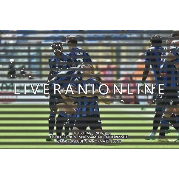 © TVRG Merih Demiral (Atalanta) esulta dopo il gol dell\'1 a 0 Atalanta vs Cremonese Bergamo 11-09-2022 Gewiss Stadium - Stadio Atleti Azzurri d\'Italia Campionato Serie A TIM - 6a giornata foto Roberto Garavaglia/ag. Aldo Liverani sas/AGENZIA ALDO LIVERANI SAS