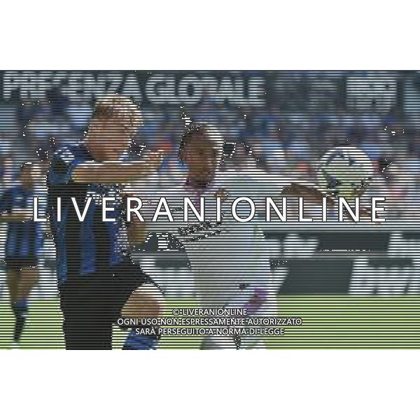 © TVRG Rasmus Hojlund (Atalanta) e Emanuel Aiwu (Cremonese) Atalanta vs Cremonese Bergamo 11-09-2022 Gewiss Stadium - Stadio Atleti Azzurri d\'Italia Campionato Serie A TIM - 6a giornata foto Roberto Garavaglia/ag. Aldo Liverani sas/AGENZIA ALDO LIVERANI SAS