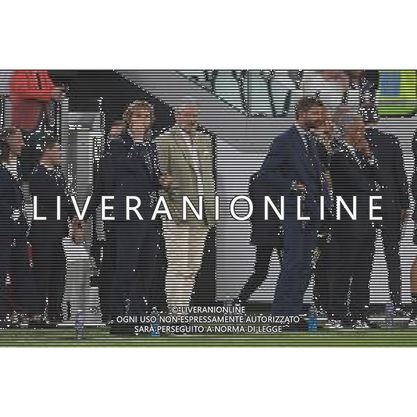 Torino 11.09.2022 Allianz Stadium © Manuela Viganti/Agenzia Aldo Liverani Juventus vs Salernitana Campionato Calcio Serie A TIM 2022/2023 6a giornata Nella foto: pavel nedved e maurizio arrivabene ©Viganti/AGENZIA ALDO LIVERANI SAS