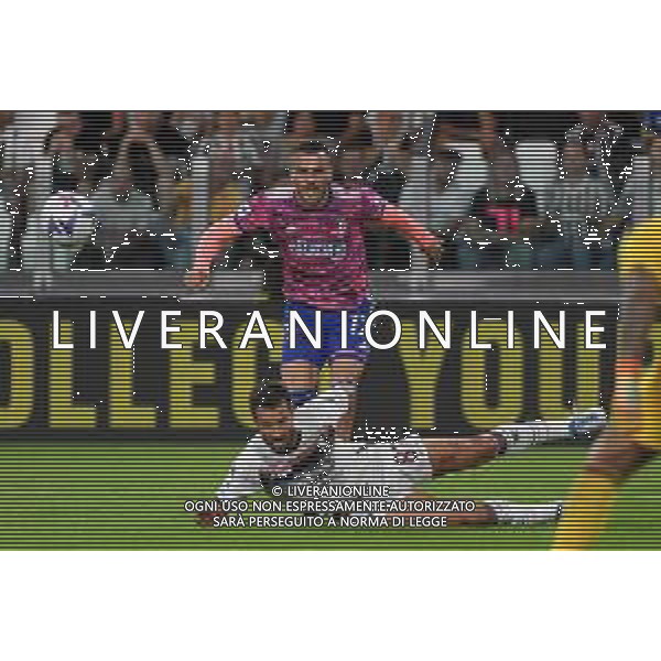 Torino 11.09.2022 Allianz Stadium © Manuela Viganti/Agenzia Aldo Liverani Juventus vs Salernitana Campionato Calcio Serie A TIM 2022/2023 6a giornata Nella foto: filip kostic e antonio candreva ©Viganti/AGENZIA ALDO LIVERANI SAS