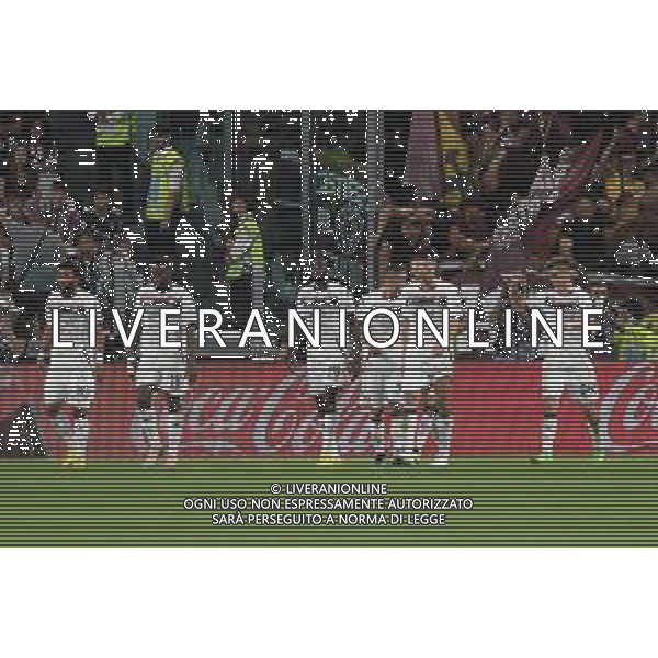 Torino 11.09.2022 Allianz Stadium © Manuela Viganti/Agenzia Aldo Liverani Juventus vs Salernitana Campionato Calcio Serie A TIM 2022/2023 6a giornata Nella foto: esultanza salrnitana dopo il gol di krzyszotf piatek ©Viganti/AGENZIA ALDO LIVERANI SAS