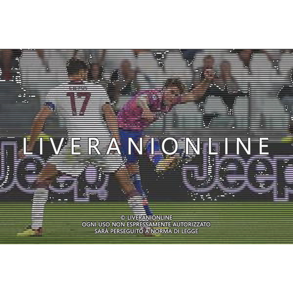Torino 11.09.2022 Allianz Stadium © Manuela Viganti/Agenzia Aldo Liverani Juventus vs Salernitana Campionato Calcio Serie A TIM 2022/2023 6a giornata Nella foto: occasione dusan vlahovic parata da luigi sepe ©Viganti/AGENZIA ALDO LIVERANI SAS