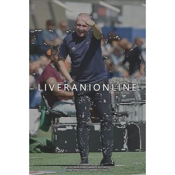 © TVRG Massimiliano Alvini allenatore Cremonese Atalanta vs Cremonese Bergamo 11-09-2022 Gewiss Stadium - Stadio Atleti Azzurri d\'Italia Campionato Serie A TIM - 6a giornata foto Roberto Garavaglia/ag. Aldo Liverani sas