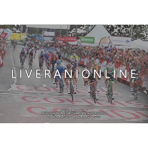 11-09-2022 Vuelta A Espana; Tappa 21 Las Rozas - Madrid; 2022, Uae Emirates; 2022, Trek - Segafredo; Molano, Sebastian; Ackermann, Pascal; Pedersen, Mads; Madrid; FOTO STEFANO SIROTTI-AG ALDO LIVERANI SAS