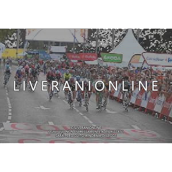 11-09-2022 Vuelta A Espana; Tappa 21 Las Rozas - Madrid; 2022, Uae Emirates; 2022, Trek - Segafredo; Molano, Sebastian; Ackermann, Pascal; Pedersen, Mads; Madrid; FOTO STEFANO SIROTTI-AG ALDO LIVERANI SAS