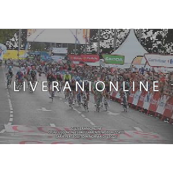 11-09-2022 Vuelta A Espana; Tappa 21 Las Rozas - Madrid; 2022, Uae Emirates; 2022, Trek - Segafredo; Molano, Sebastian; Ackermann, Pascal; Pedersen, Mads; Madrid; FOTO STEFANO SIROTTI-AG ALDO LIVERANI SAS