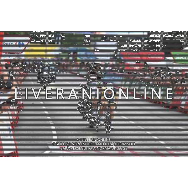 11-09-2022 Vuelta A Espana; Tappa 21 Las Rozas - Madrid; 2022, Intermarche - Wanty Gobert; 2022, Ineos - Grenadiers; Johansen, Julius; Plapp, Lucas; Madrid; FOTO STEFANO SIROTTI-AG ALDO LIVERANI SAS