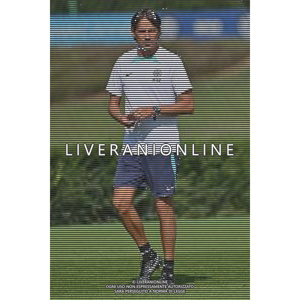 © TVRG Allenamento Inter nella foto Simone Inzaghi allenatore Inter Appiano Gentile (CO) 12-09-2022 Centro sportivo Suning in memoria di Angelo Moratti Allenamento Inter in preparazione della gara contro il Viktoria Plzen valevole per la 2a giornata del gruppo C della fase a gironi della UEFA Champions League foto Roberto Garavaglia/ag. Aldo Liverani sas