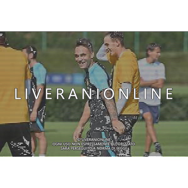 © TVRG Allenamento Inter nella foto Lautaro Martinez (Inter) Appiano Gentile (CO) 12-09-2022 Centro sportivo Suning in memoria di Angelo Moratti Allenamento Inter in preparazione della gara contro il Viktoria Plzen valevole per la 2a giornata del gruppo C della fase a gironi della UEFA Champions League foto Roberto Garavaglia/ag. Aldo Liverani sas