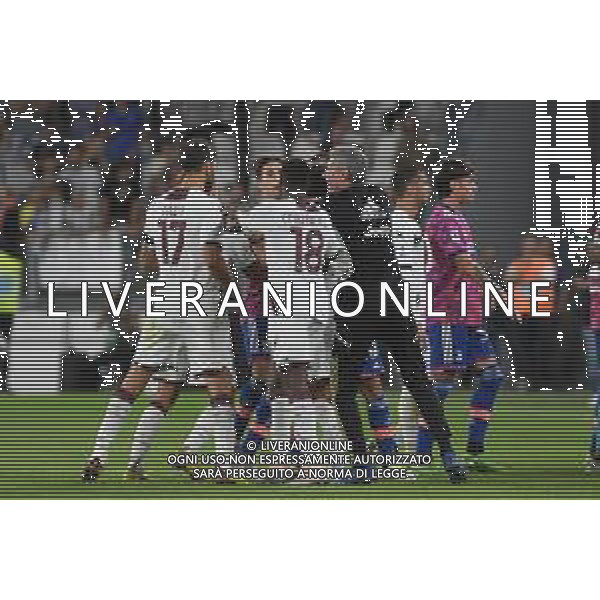 Torino 11.09.2022 Allianz Stadium © Manuela Viganti/Agenzia Aldo Liverani Juventus vs Salernitana Campionato Calcio Serie A TIM 2022/2023 6a giornata Nella foto: proteste - rissa a fine partita /AGENZIA ALDO LIVERANI SAS