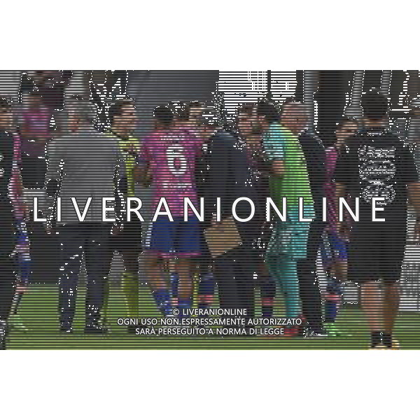 Torino 11.09.2022 Allianz Stadium © Manuela Viganti/Agenzia Aldo Liverani Juventus vs Salernitana Campionato Calcio Serie A TIM 2022/2023 6a giornata Nella foto: i giocatori della juventus protestano con l\'arbitro matteo marcenaro a fine gara /AGENZIA ALDO LIVERANI SAS