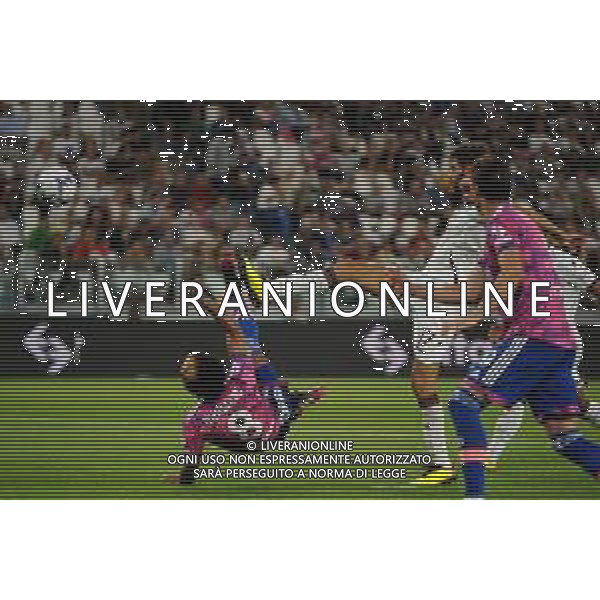 Torino 11.09.2022 Allianz Stadium © Manuela Viganti/Agenzia Aldo Liverani Juventus vs Salernitana Campionato Calcio Serie A TIM 2022/2023 6a giornata Nella foto: rovesciata di weston mckennie /AGENZIA ALDO LIVERANI SAS