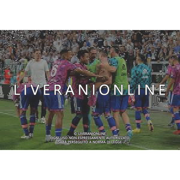 Torino 11.09.2022 Allianz Stadium © Manuela Viganti/Agenzia Aldo Liverani Juventus vs Salernitana Campionato Calcio Serie A TIM 2022/2023 6a giornata Nella foto: esultanza juventus prima di annullare il gol di arkadiusz milik /AGENZIA ALDO LIVERANI SAS