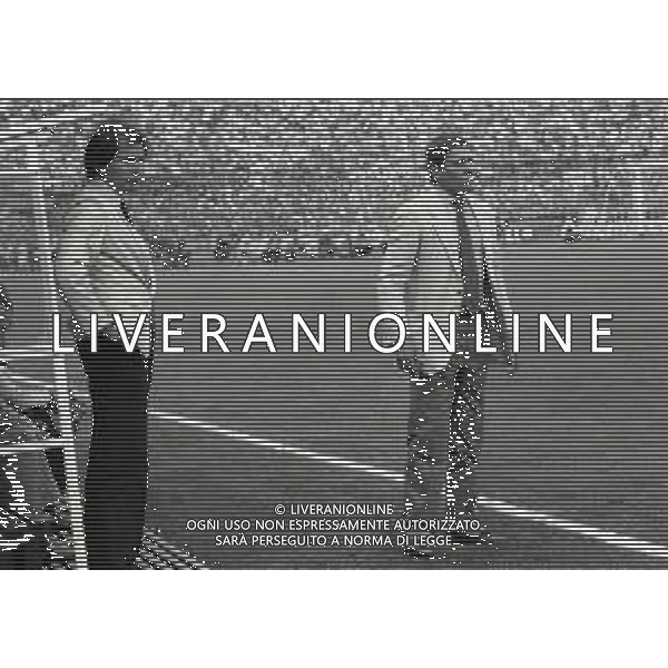 28-09-1980 BOLOGNA CAMPIONATO DI CALCIO SERIE A BOLOGNA-ROMA 1-1 NELLA FOTO LUIGI RADICE ALLENATORE BOLOGNA CALCIO AG ALDO LIVERANI SAS