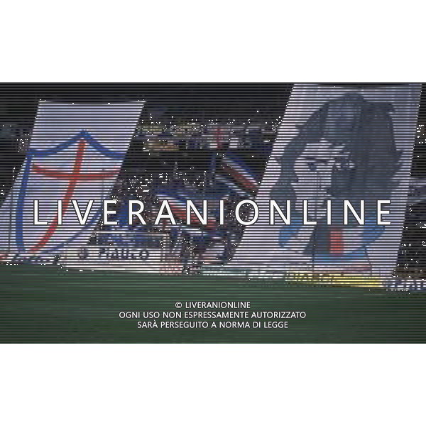 COREOGRAFIA DEI TIFOSI DELLA SAMPDORIA CAMPIONATO CALCIO 1992 AG. ALDO LIVERANI SAS