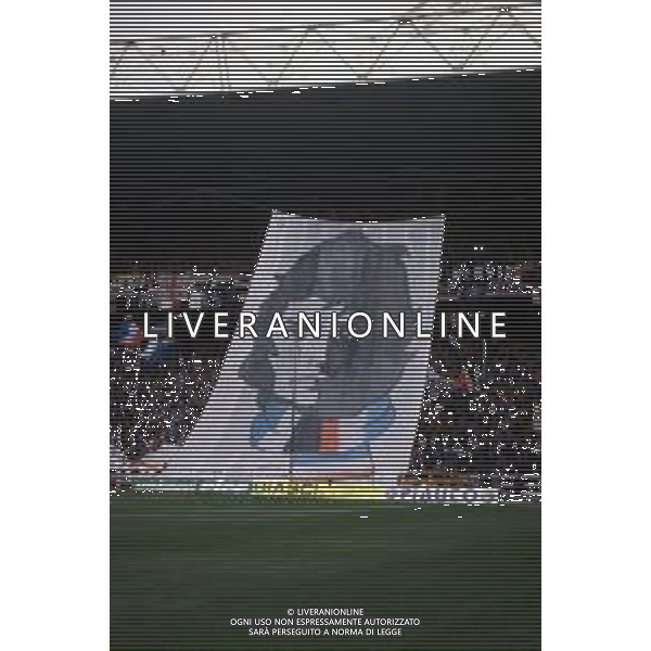 COREOGRAFIA DEI TIFOSI DELLA SAMPDORIA CAMPIONATO CALCIO 1992 AG. ALDO LIVERANI SAS