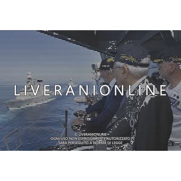 Il Presidente della Repubblica Sergio Mattarella a Bordo di Nave Cavour assiste alle dimostrazioni delle attività operative della Marina Militare (foto di Francesco Ammendola - Ufficio per la Stampa e la Comunicazione della Presidenza della Repubblica) ag aldo liverani sas