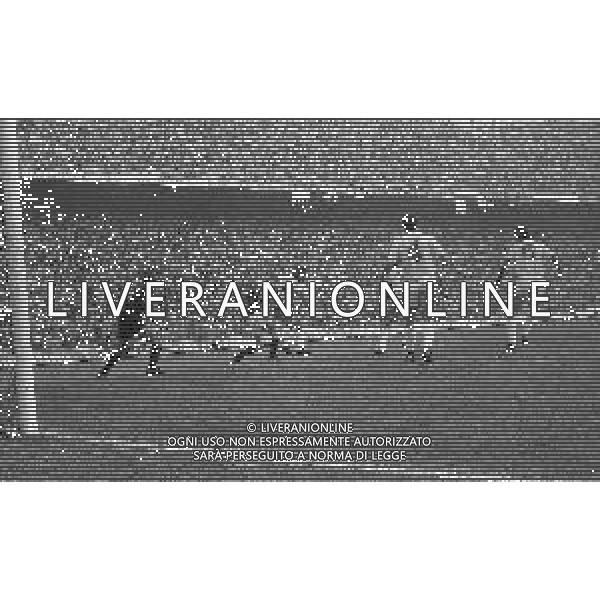 28-09-1980 MILANO CAMPIONATO DI CALCIO SERIE B MILAN-GENOA 2-0 NELLA FOTO AZIONE DI GIOCO AG ALDO LIVERANI SAS
