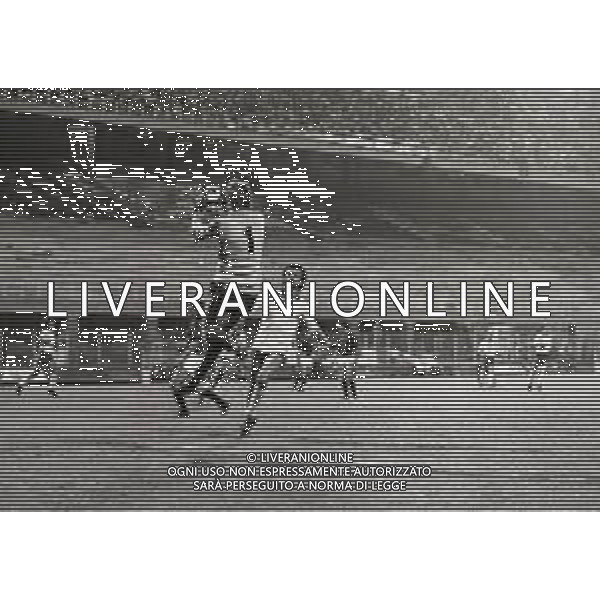 24-08-1980 MILANO COPPA ITALIA MILAN -CATANIA 1-0 NELLA FOTO AZIONE DI GIOCO AG ALDO LIVERANI SAS