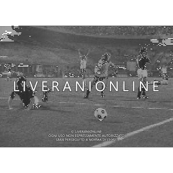 24-08-1980 MILANO COPPA ITALIA MILAN -CATANIA 1-0 NELLA FOTO AZIONE DI GIOCO AG ALDO LIVERANI SAS
