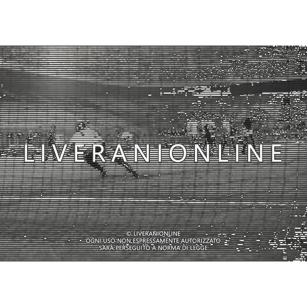 24-08-1980 MILANO COPPA ITALIA MILAN -CATANIA 1-0 NELLA FOTO AZIONE DI GIOCO AG ALDO LIVERANI SAS