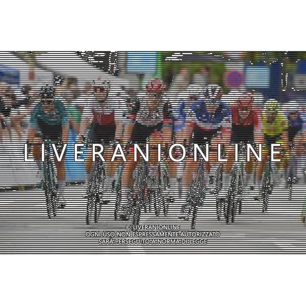 13-09-2022 Tour De Luxembourg; Tappa 01 Luxembourg - Luxembourg; 2022, Uae Emirates; 2022, Quick Step - Alpha Vinyl; Trentin, Matteo; Senechal, Florian; Luxembourg; ©SIROTTI/AGENZIA ALDO LIVERANI SAS
