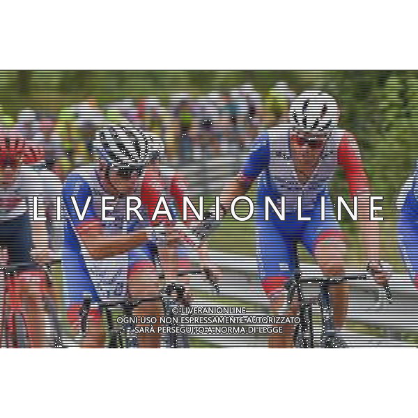 13-09-2022 Tour De Luxembourg; Tappa 01 Luxembourg - Luxembourg; 2022, Groupama - Fdj; Geniets, Kevin; Madouas, Valentin; ©SIROTTI/AGENZIA ALDO LIVERANI SAS