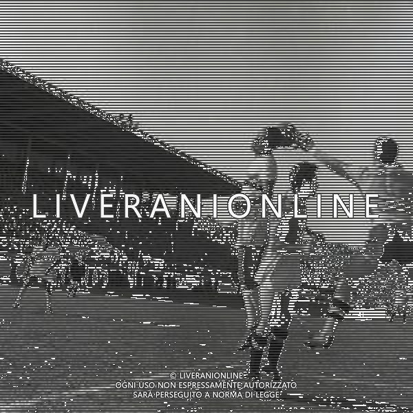 25-04-1951 ROMA PARTITA AMICHEVOLE LAZIO SAN PAOLO BANGU NELLA FOTO ALCUNI MOMENTI DELL\'INCONTRO FOTO SANDRO VESPASIANI-AG ALDO LIVERANI SAS