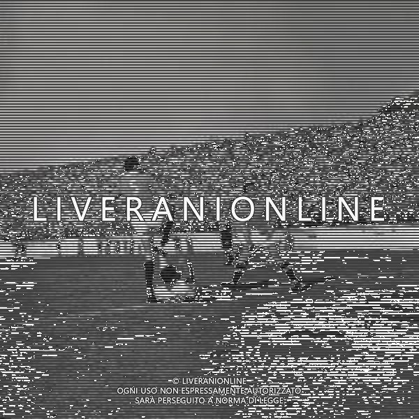 25-04-1951 ROMA PARTITA AMICHEVOLE LAZIO SAN PAOLO BANGU NELLA FOTO ALCUNI MOMENTI DELL\'INCONTRO FOTO SANDRO VESPASIANI-AG ALDO LIVERANI SAS
