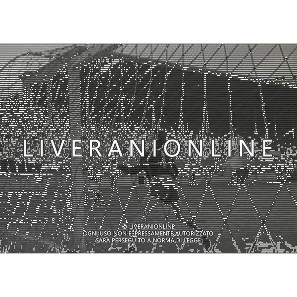 19-11-1950 ROMA CAMPIONATO DI CALCIO SERIE A ROMA-NAPOLI NELLA FOTO AZIONI DI GIOCO FOTO SANDRO VESPASIANI-AG ALDO LIVERANI SAS