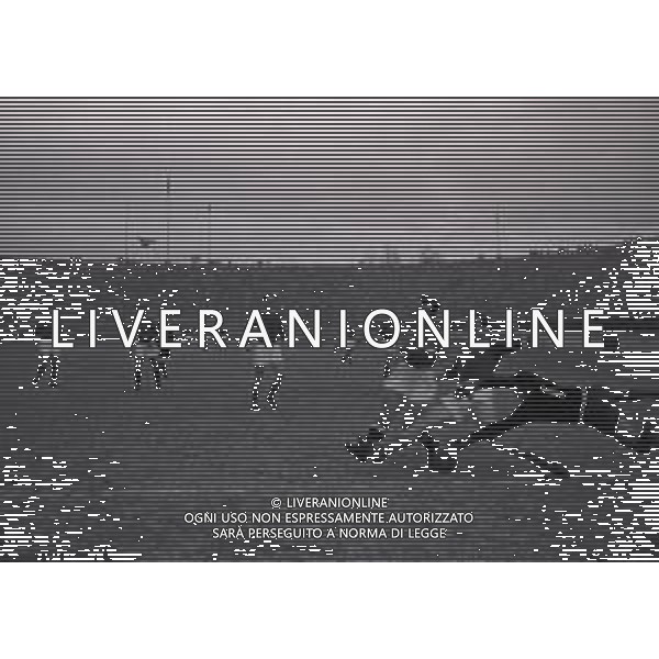 19-11-1950 ROMA CAMPIONATO DI CALCIO SERIE A ROMA-NAPOLI NELLA FOTO AZIONI DI GIOCO FOTO SANDRO VESPASIANI-AG ALDO LIVERANI SAS