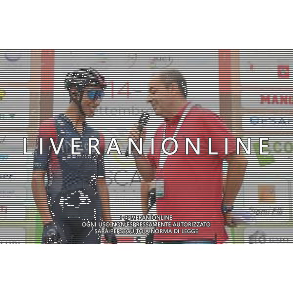 14-09-2022 Giro Della Toscana; 2022, Ineos - Grenadiers; Bernal Gomez, Arley; Brambilla, Sandro; Pontedera; ©SIROTTI/AGENZIA ALDO LIVERANI SAS
